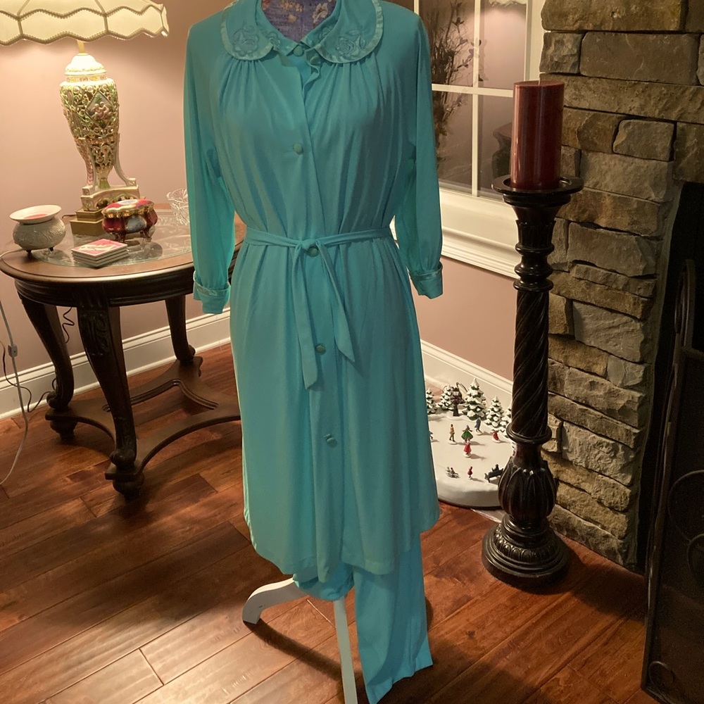 Vintage Aquamarine Sears Roebuck and Co size 36 set